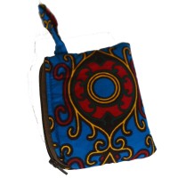 African Zipper Pouch I