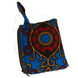 African Zipper Pouch I