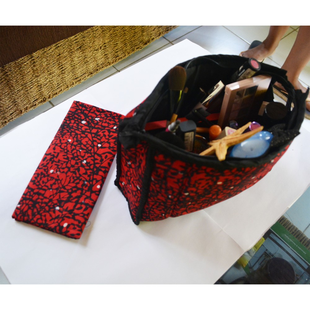 Ankara Cosmetic Bag